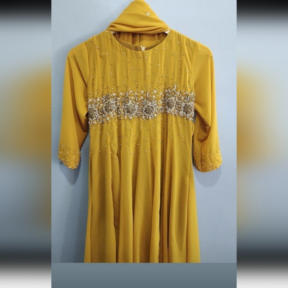 Indian anarkali kameez n dupatta